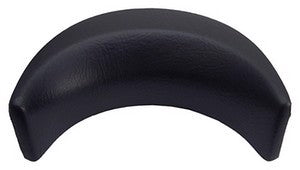 Black neck jet pillow. 9-1/2" a