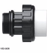 PRAHER UNION 1 1/2" MIP X 1 1/2" SKT CW/ O-RING, HEAT RESIST