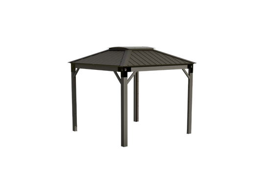 Visscher Sedona Gazebo with Skylight – 9x9