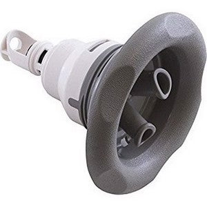 5-Scallop Twin Roto Power Storm Jet-Grey, Thread-In Style