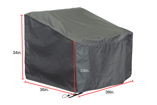 Slicker - Deep High Back Club Chair Cover (38W x 36D x 34/24H) - 51981