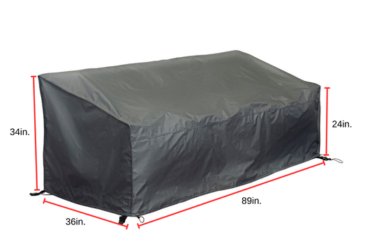 Slicker - Deep High Back Sofa Cover (89W x 36D x 34/24H) - 51984