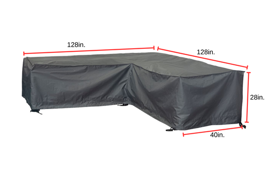Slicker - Deep Box Sectional Cover - Long Right & Left (128LL x 128LR x 40D x 28H) - 51990