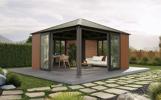 Visscher Thompson Dual Door Gazebo – 11x11 – view 3