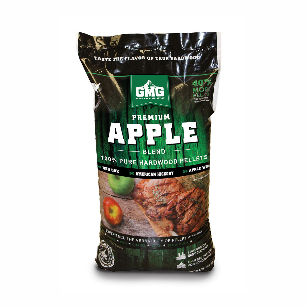 Green Mountain Grills Premium Apple Blend Pellets – 28 lb