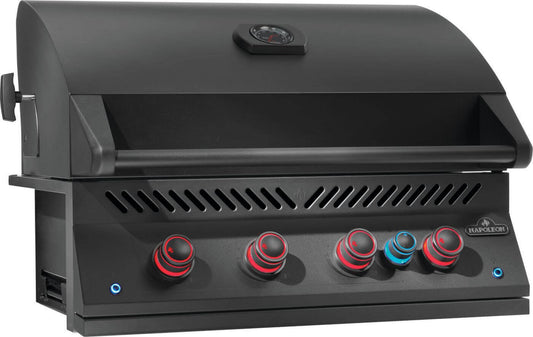 Built-In 700 Series 32-inch Gas Grill - Matte Black