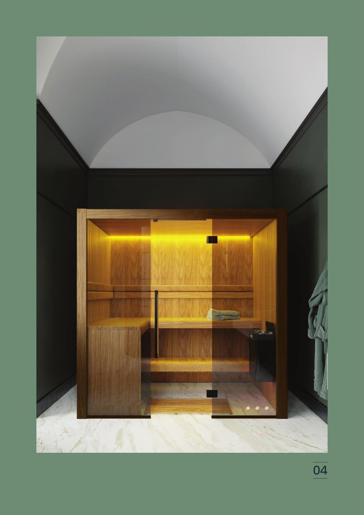 Hekla Sauna Lifestyle Room
