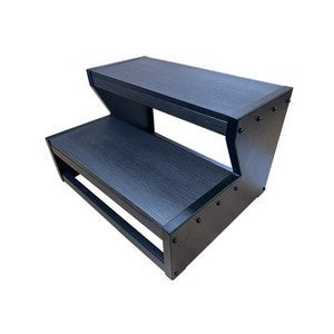 PREMIUM METAL SPA STEP - BLACK