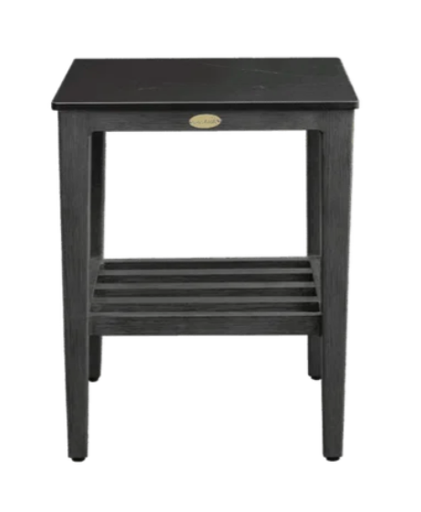 Biltmore 18″ SQ Sintered Stone End Table By Ratana