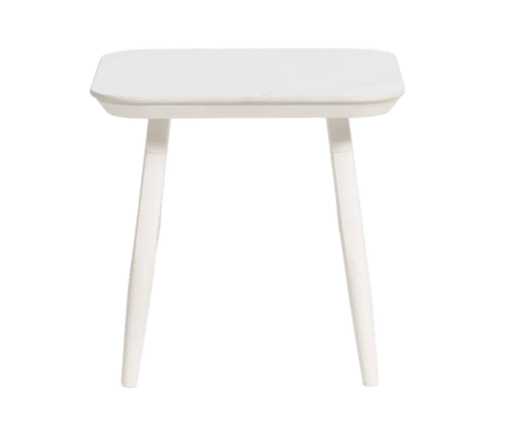 Noma Sintered Stone End Table By Ratana