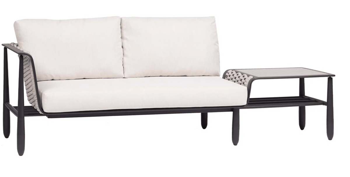 Diva 2-Seater Left Arm w/Corner Table by Ratana