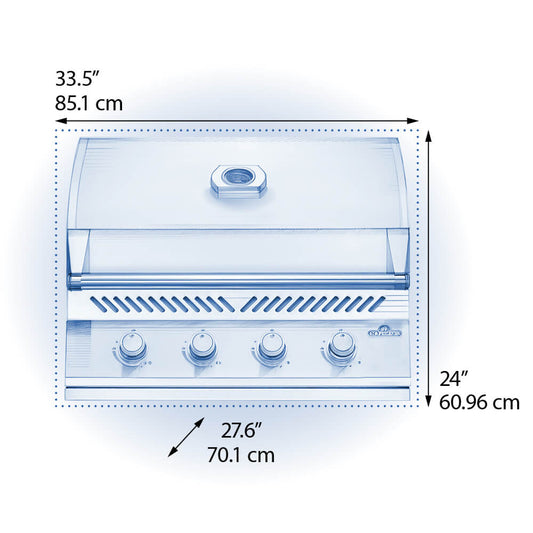Built-In 500 Series 32-inch Gas Grill