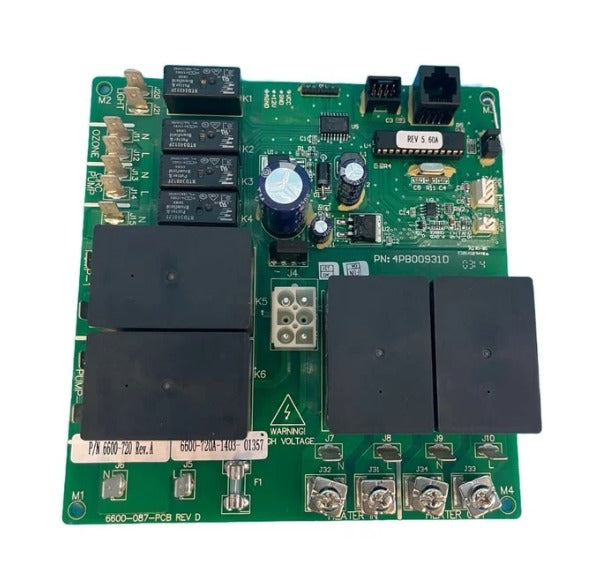 6600-720 Jacuzzi Hot Tubs Circuit Board