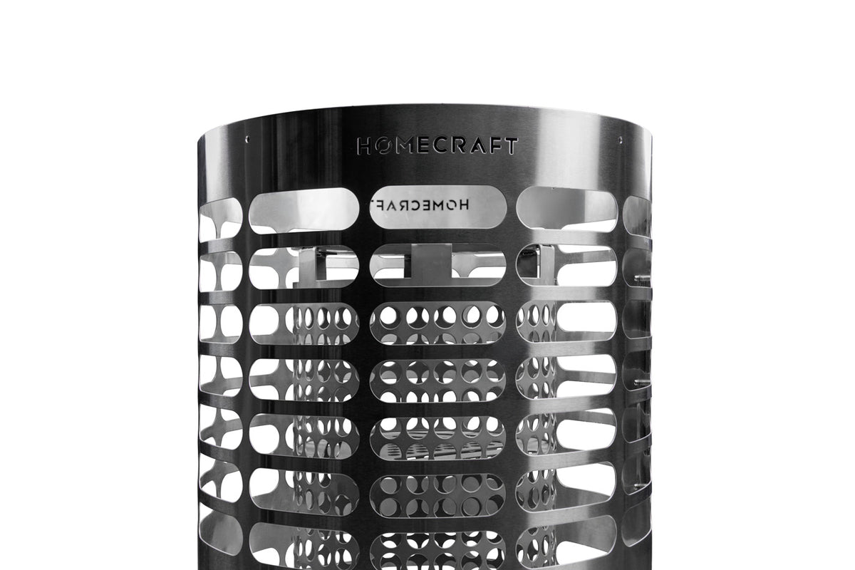 Apex Mini heater cylindrical steel body