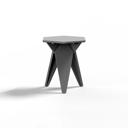 ORI Muskoka Chairs with Side Table Bundle - Carbon Grey