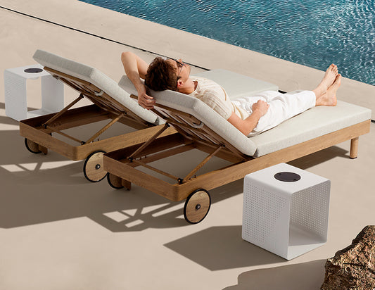 LOUNGE - Chaise Lounge - By Couture Jardin