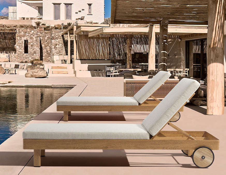 LOUNGE - Chaise Lounge - By Couture Jardin