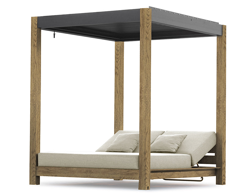 SKY Cabana Daybed Oak - By Couture Jardin