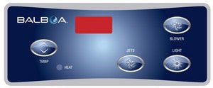 Overlay VL404 Temp/Jet/Blower/Light
