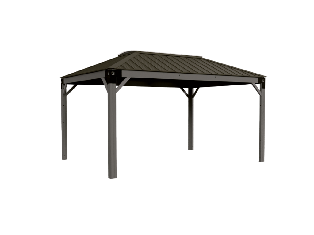 Visscher Sequoia Gazebo with Skylight – 11x14