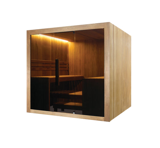 Hekla Traditional 220 Scandi – 6-Person Electric Sauna