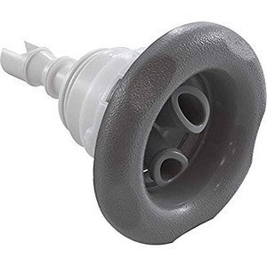 5-Scallop Twin Roto Poly Storm Jet-Grey, Thread-In Style