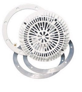 8in Galaxy Cover, Ring, Gasket, Screws; White