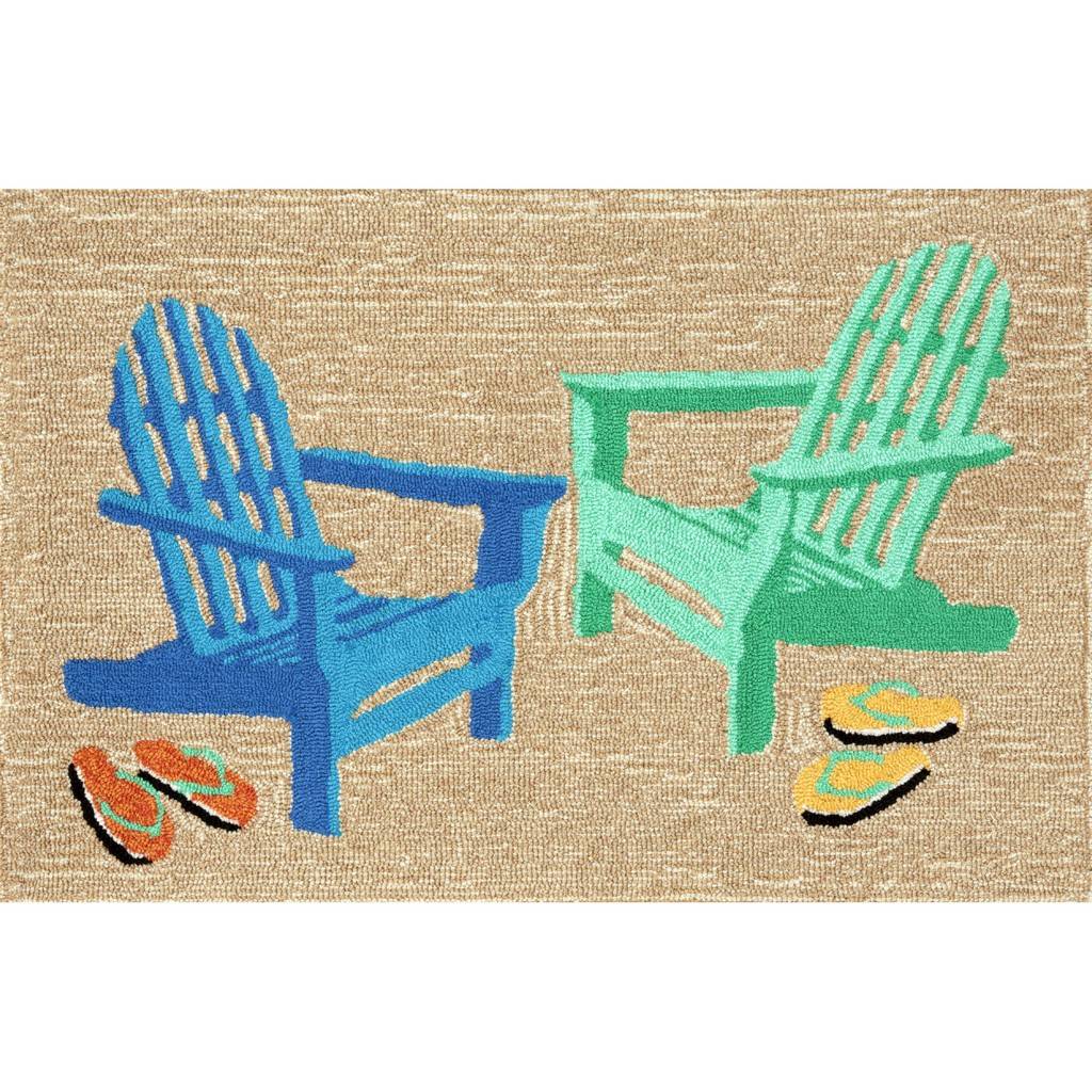 ADIRONDACK SEASIDE 20in. x 30in. frontporch rug