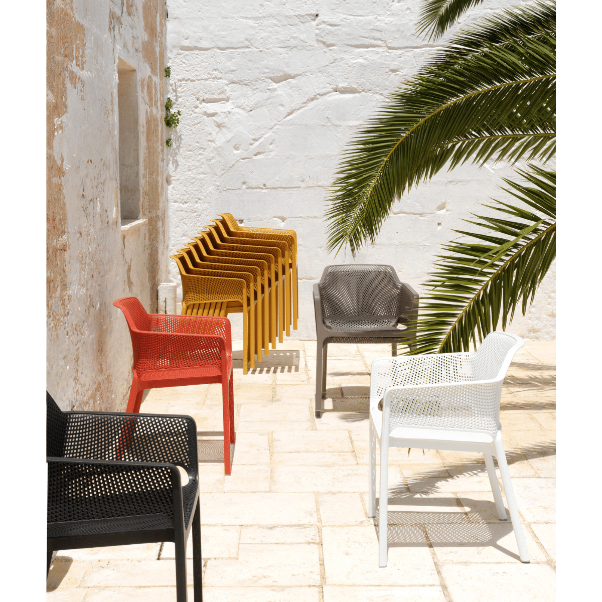 Net Dining Armchair by Nardi