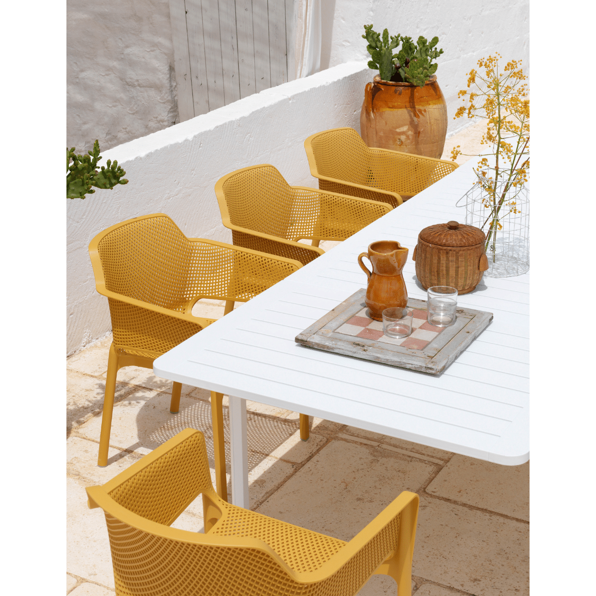 Net Dining Armchair by Nardi