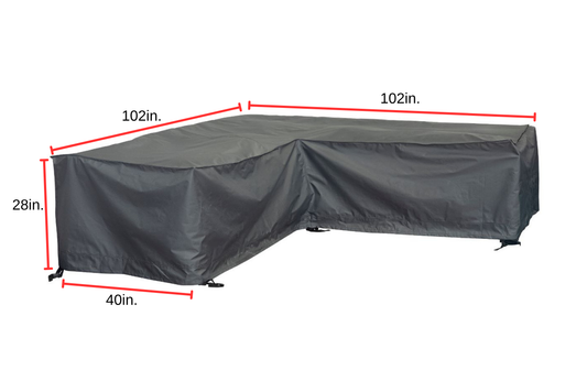 Slicker - Deep Box Sectional Standard Cover (102LL x 102LR x 40D x 28H) - 51997