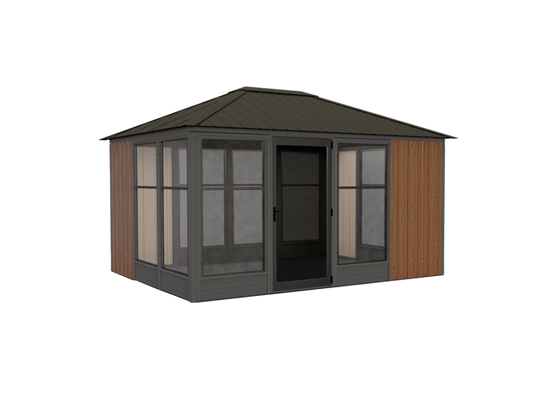 Visscher Hudson Fully Enclosed Gazebo – 11x14
