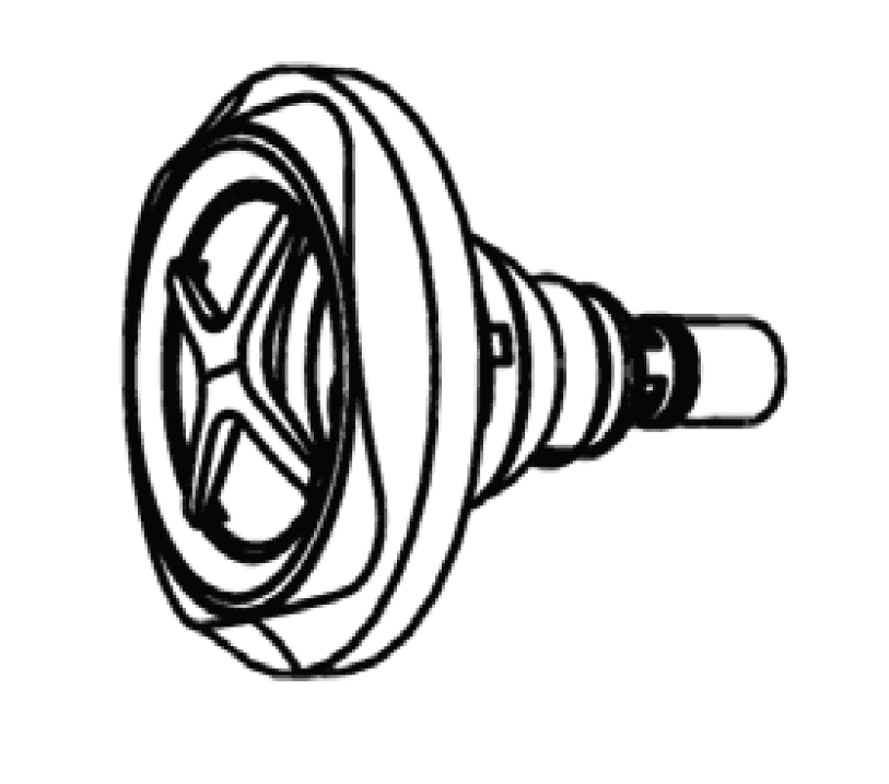 Jacuzzi® PowerPro FX2-S Jet Face — 6542-104