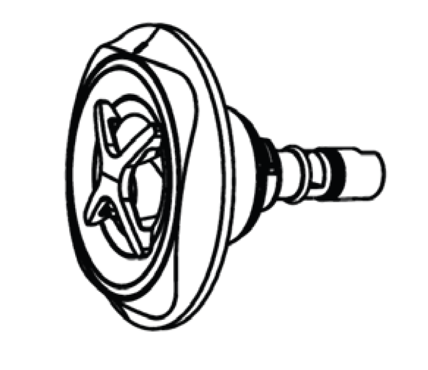 Jacuzzi® PowerPro FXS Jet Face — 6542-105