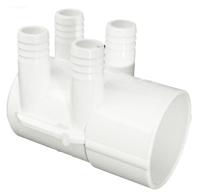 Manifold 2" S x Dead End x (4) 3/4" RB