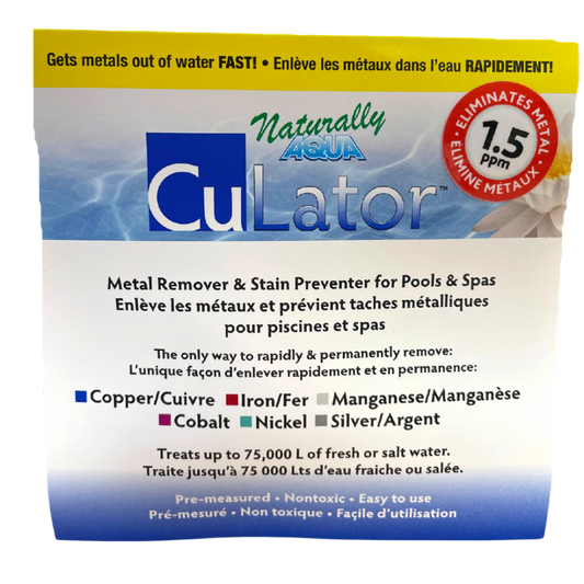 Aqua CuLator Metal Remover