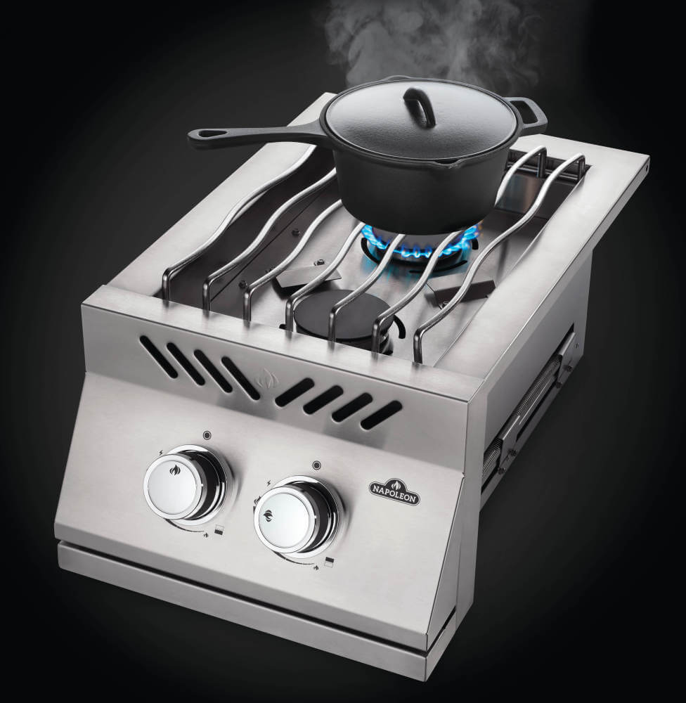 Built-in 500 Series Inline Dual Range Top Burner