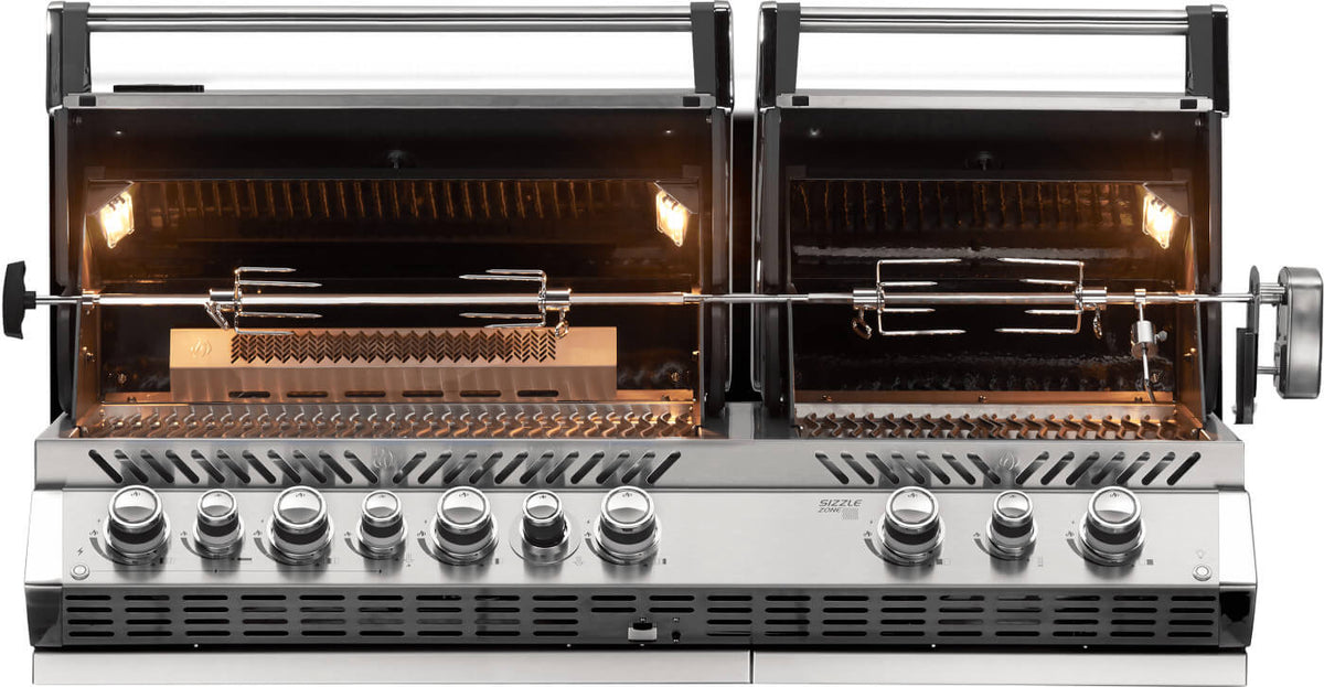 Built-In Prestige PRO 825 RBI with Infrared Rear Burner