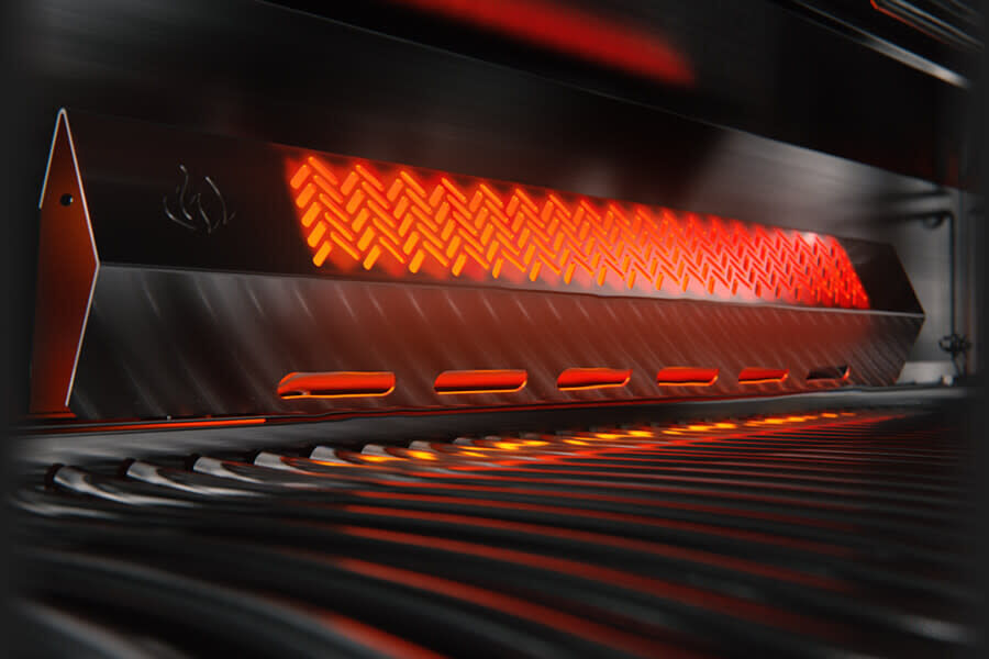 Built-In Prestige PRO 825 RBI with Infrared Rear Burner