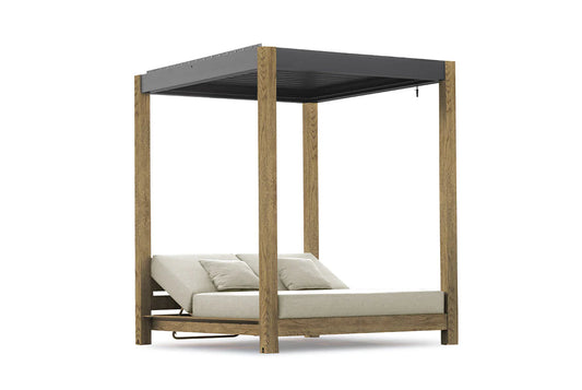SKY Cabana Daybed Oak - By Couture Jardin