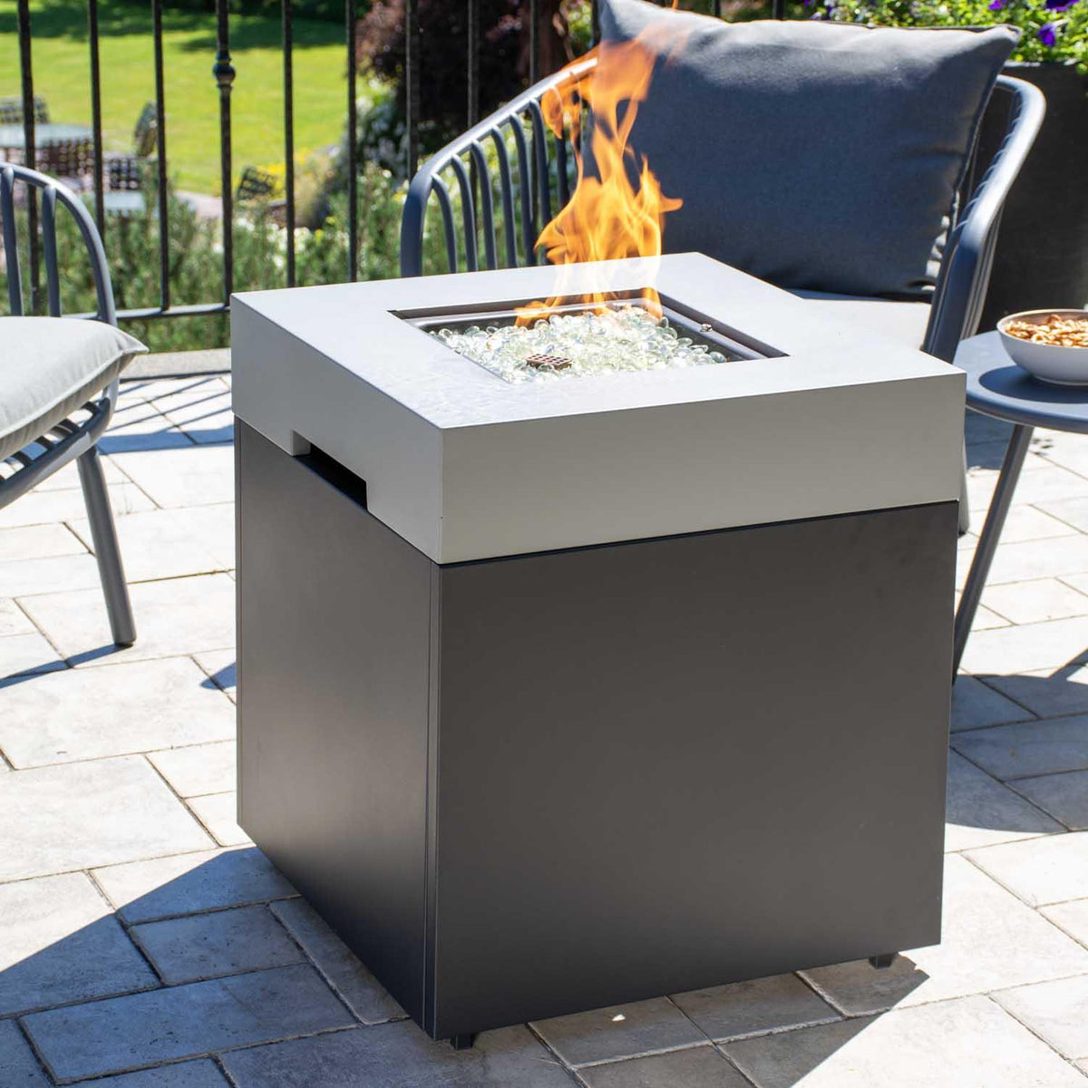 Paramount Pacific Small Space Propane Firepit - Lifestyle 3