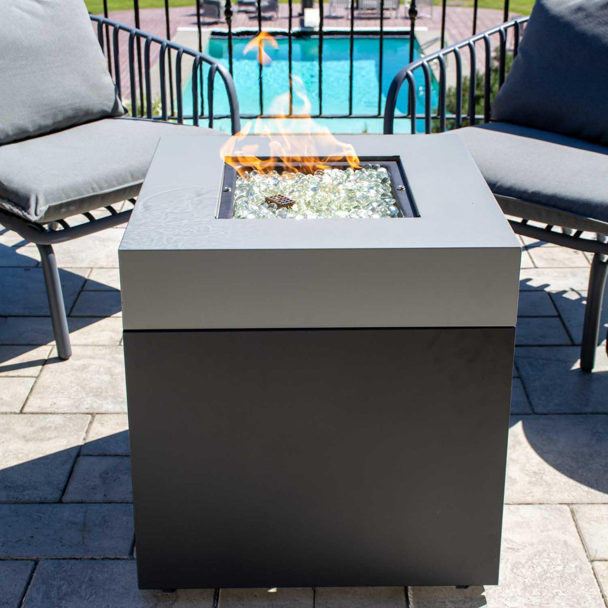 Paramount Pacific Small Space Propane Firepit - Lifestyle 4