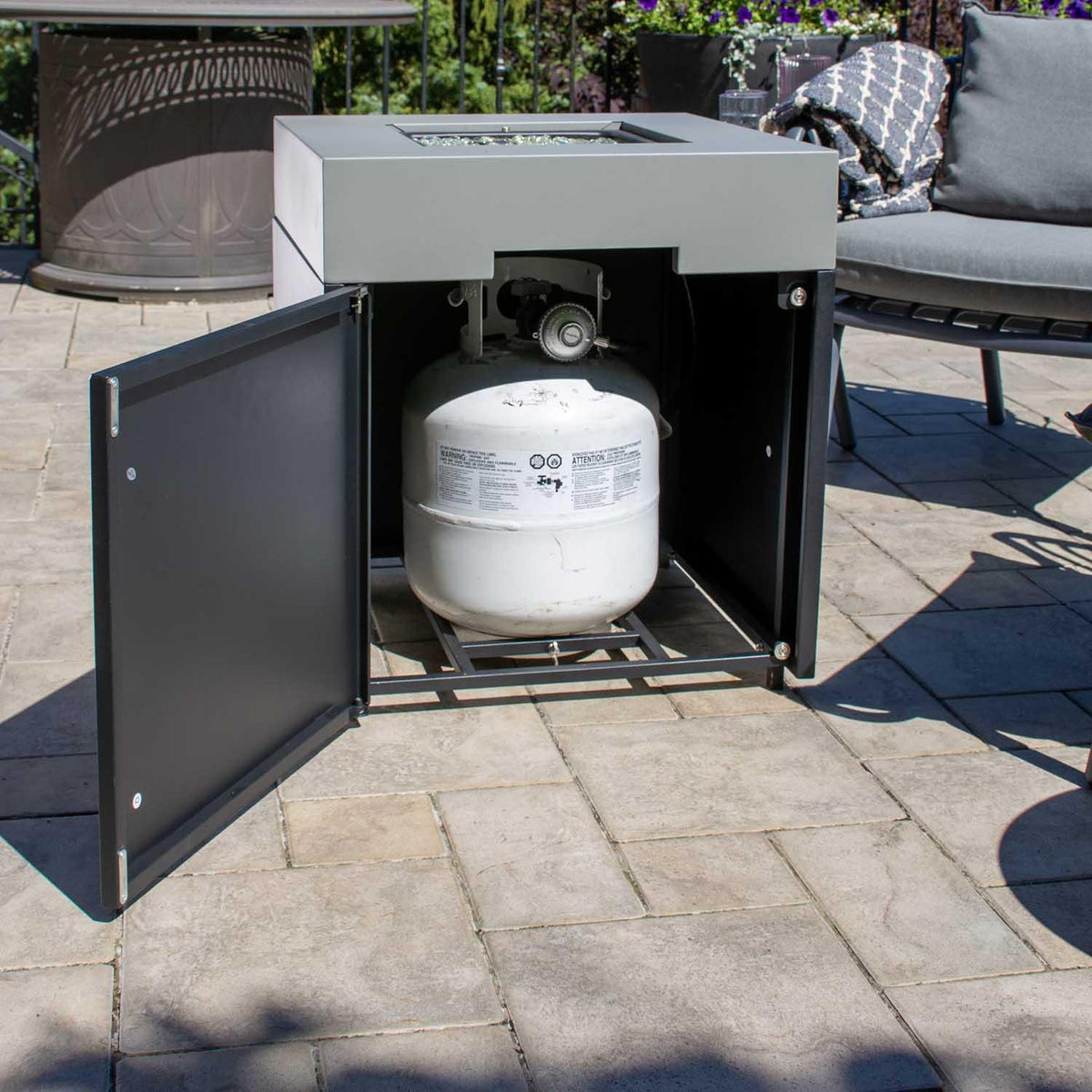 Paramount Pacific Small Space Propane Firepit - Lifestyle 6