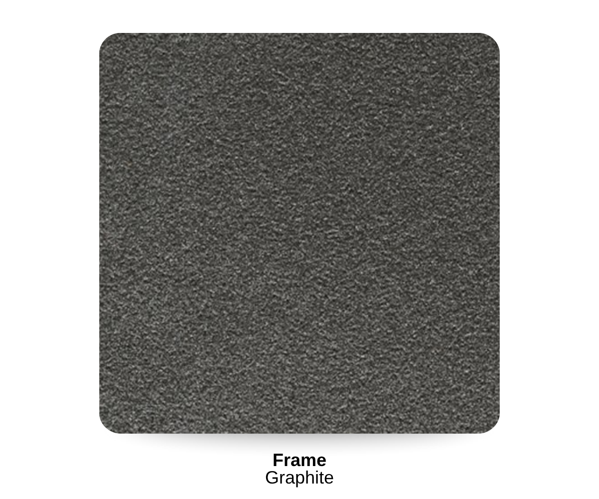 Telescope - Belle Isle - Cushion Supreme Swivel Rocker - graphite frame / cape grey accent / thatch ash (B)