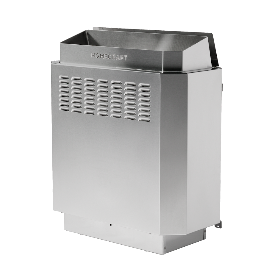 Homecraft H-Series sauna heater side view