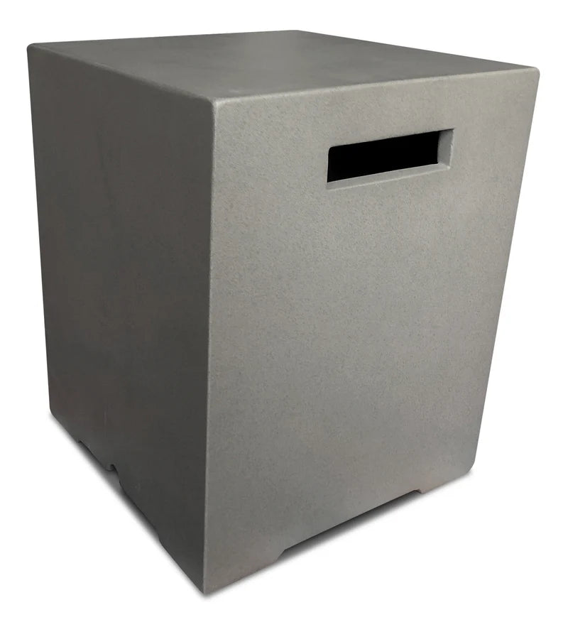 Hermit Propane Square Tank Cover- by Pyromania Fire