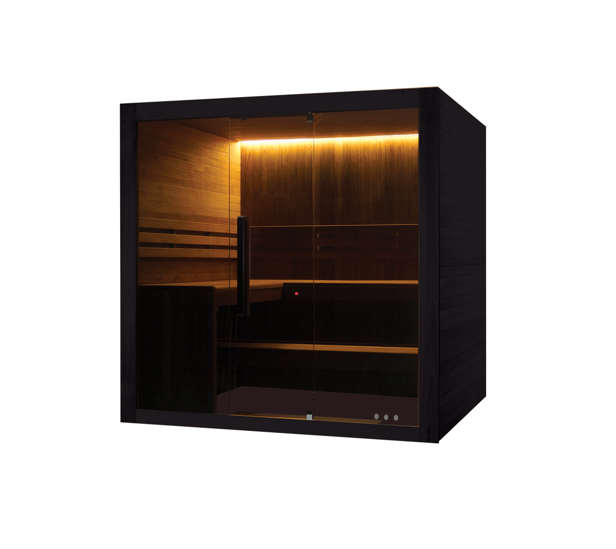 Hekla Traditional 210 Nero – 3–4 Person Electric Sauna