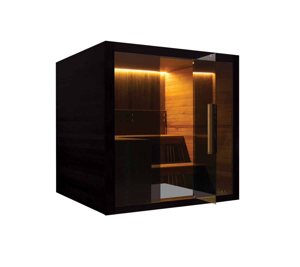 Hekla Traditional 210 Nero – 3–4 Person Electric Sauna