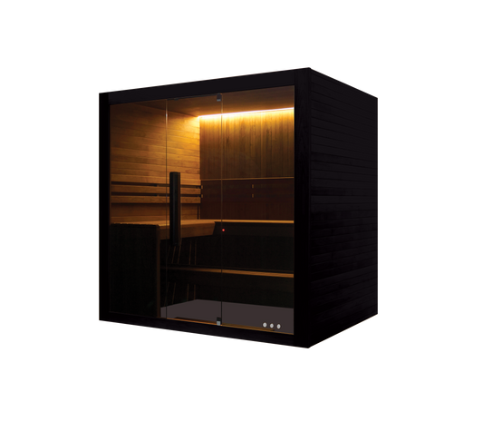 Hekla Traditional 210x Nero – 4–5 Person Electric Sauna