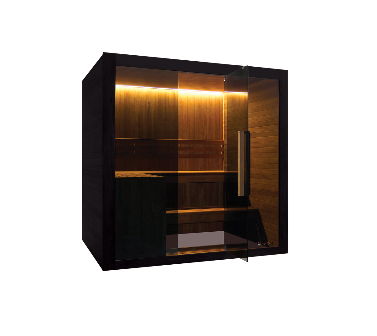 Hekla Traditional 210x Nero – 4–5 Person Electric Sauna